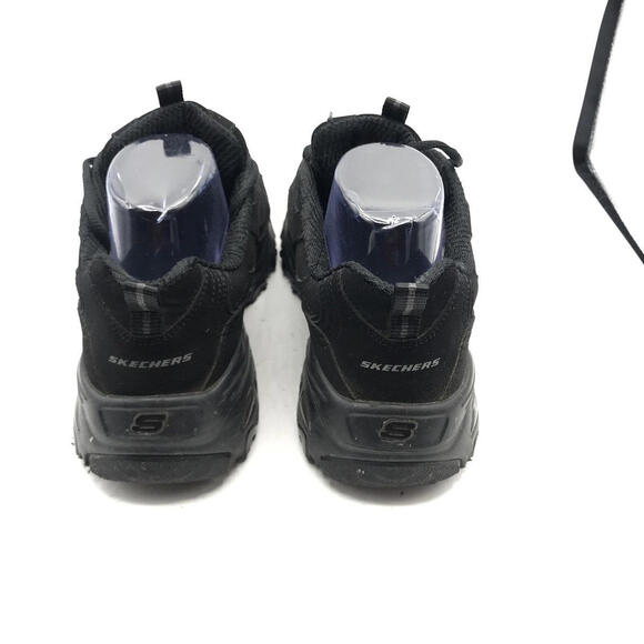 Skechers D'Lites Memory Foam Wide Fit Black Athletic Shoes Women’s Size 9.5 - Picture 4 of 10
